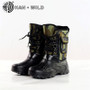 2018 Spring Autumn Boots Men Fishing Boots Non-slip Waterproof Work Shoes Tooling Boots Men Warm