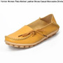 Yomior Women Flats Mother Leather Shoes Casual Moccasins Driving Loafers Women's Shoes Fashion