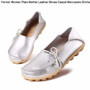 Yomior Women Flats Mother Leather Shoes Casual Moccasins Driving Loafers Women's Shoes Fashion