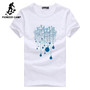 Pioneer Camp fashion summer short t shirt men brand clothing cotton comfortable male t-shirt print