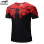 Free shipping 2018 t-shirt Superman/Batman/spider man/captain America /Hulk/Iron Man / t shirt men