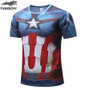 Free shipping 2018 t-shirt Superman/Batman/spider man/captain America /Hulk/Iron Man / t shirt men