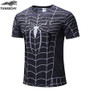 Free shipping 2018 t-shirt Superman/Batman/spider man/captain America /Hulk/Iron Man / t shirt men