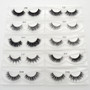 Eyelashes 3D Mink Eyelashes Crossing Mink Lashes Hand Made Full Strip