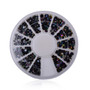 DIY Nail Art Wheel Tips Crystal Glitter Rhinestone 3D Nail Art Decoration Acrylic Diamond Drill