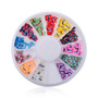 DIY Nail Art Wheel Tips Crystal Glitter Rhinestone 3D Nail Art Decoration Acrylic Diamond Drill