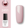 Semi Permanent Primer Top Coat 7ML Poly Gel Varnish Polish Set UV Nail Manicure Art