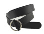 Fashion Simple Circle Pin Gold Buckles Wild  Belt  for women