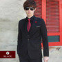 (Jacket+Pant+Tie) Luxury Men Wedding Suit Male Blazers Slim Fit Suits For Men Costume Business