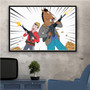 Home Decoration Wall Art Canvas Painting BoJack Horseman Modern Pictures Nordic Style Anime Printed Modular Poster Living Room