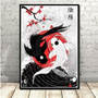 Home Decor Prints Painting Pictures Wall Art Ruby Geisha Japanese Samurai Modular Nordic Canvas Poster Modern Bedside Background