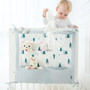 Muslin Tree Bed Hanging Storage Bag Baby Cot Bed Brand Baby Cotton Crib Organizer 60*50cm Toy Diaper