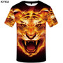 KYKU Brand 3d T-shirt Animal Lion Shirt Camiseta 3d T Shirt Men Funny T Shirts Mens Clothing Casual