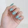 beautiful candy color finished false nails short 24pcs 54 section Optional