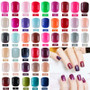 beautiful candy color finished false nails short 24pcs 54 section Optional