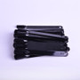 1Set False Nail Tips Nature Clear Black Fan Finger Full Card