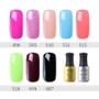 8ML Color UV Gel Nail Polish 28 Color LED Lamp Paint Soak Off Semi Permanent