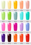 7ml Light Color Gel Nail Polish Long-lasting Hybrid Semi Permanent UV LED Lamp