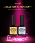 Top Base Coat Soak Off Gel Nail Polish UV LED Nail Primer