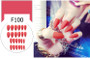 16 Colors 24pcs Matte Long Full Cover Nail Tips Press On Design Stickers