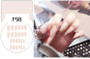 16 Colors 24pcs Matte Long Full Cover Nail Tips Press On Design Stickers