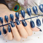 Fashion Fake Nails Press On DIY Manicure Tips Full Wrap 24pcs/kit