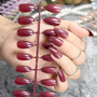 Fashion Fake Nails Press On DIY Manicure Tips Full Wrap 24pcs/kit