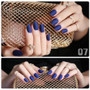 24pcs new matte long round false nails