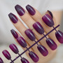 Sugar Grape Purple False Nails Full Cover