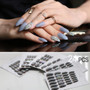 Matte Press On Nails Bling crystal Nail Art False Short Pointed nails