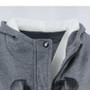 VenusFox Basic Hooded Zipper Causal Jacket