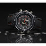 Waterproof Black/Red Spy Camera Hidden Video Audio Record Watch DVR