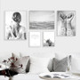 Black And White Nordic Poster Vintage Wall Art Canvas Painting Love Posters And Prints Wall Pictures For Living Room Unframed