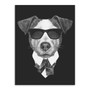 Black and White Fashion Mafia Hipster Animals Dog Cat Posters Prints Vintage Nordic Wall Art Pictures Home Decor Canvas Painting