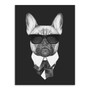 Black and White Fashion Mafia Hipster Animals Dog Cat Posters Prints Vintage Nordic Wall Art Pictures Home Decor Canvas Painting