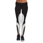 Women Fitness Leggings Workout Pants Geometry Print Trousers High Waist Stretch Workout Slimming Leggings Shapewear for Woman