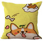 Cute Corgi Pillow Cases