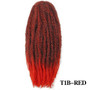 YxCherishair Marley Hair Bulk Synthetic Locs Crochet Hair Braid Ombre Braiding Hair Extensions Kanekalon Hair