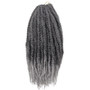 YxCherishair Marley Hair Bulk Synthetic Locs Crochet Hair Braid Ombre Braiding Hair Extensions Kanekalon Hair