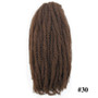 YxCherishair Marley Hair Bulk Synthetic Locs Crochet Hair Braid Ombre Braiding Hair Extensions Kanekalon Hair