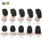 BAISI Curly Lace Front Human Hair Wigs With Baby Hair Indian Virgin Hair Short Curly Bob Wigs Lace Front Human Hair Wigs