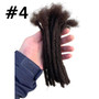 Handmade Dreadlocks Hair Extensions 40 Locs (0.4cm Width)