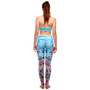 Women Floral Yoga Pants Female printing Elastic Gym Running Sports Leggings Compression Tights | FajasShapewear.com