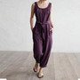 Sleeveless Casual Jumpsuit