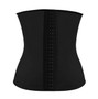 Women's Latex Underbust Corset Waist Trainer Cincher Body Shaper Shapewear