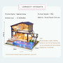 Doll House Miniature DIY Dollhouse With Furnitures Wooden House Toys For Children Birthday Gift