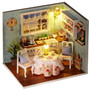 Furniture Miniatura Diy Doll Houses Miniature Dollhouse Wooden Toys For Children Grownups Birthday Gift