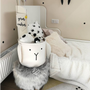 Handmade Felt Bunny Basket - Nordic Kid's Room Storage
