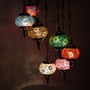 Turkish Mosaic Pendant Lamps Handmade