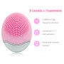 Sonic Facial Cleansing Brush, Soft Silicone Waterproof Face Cleanser